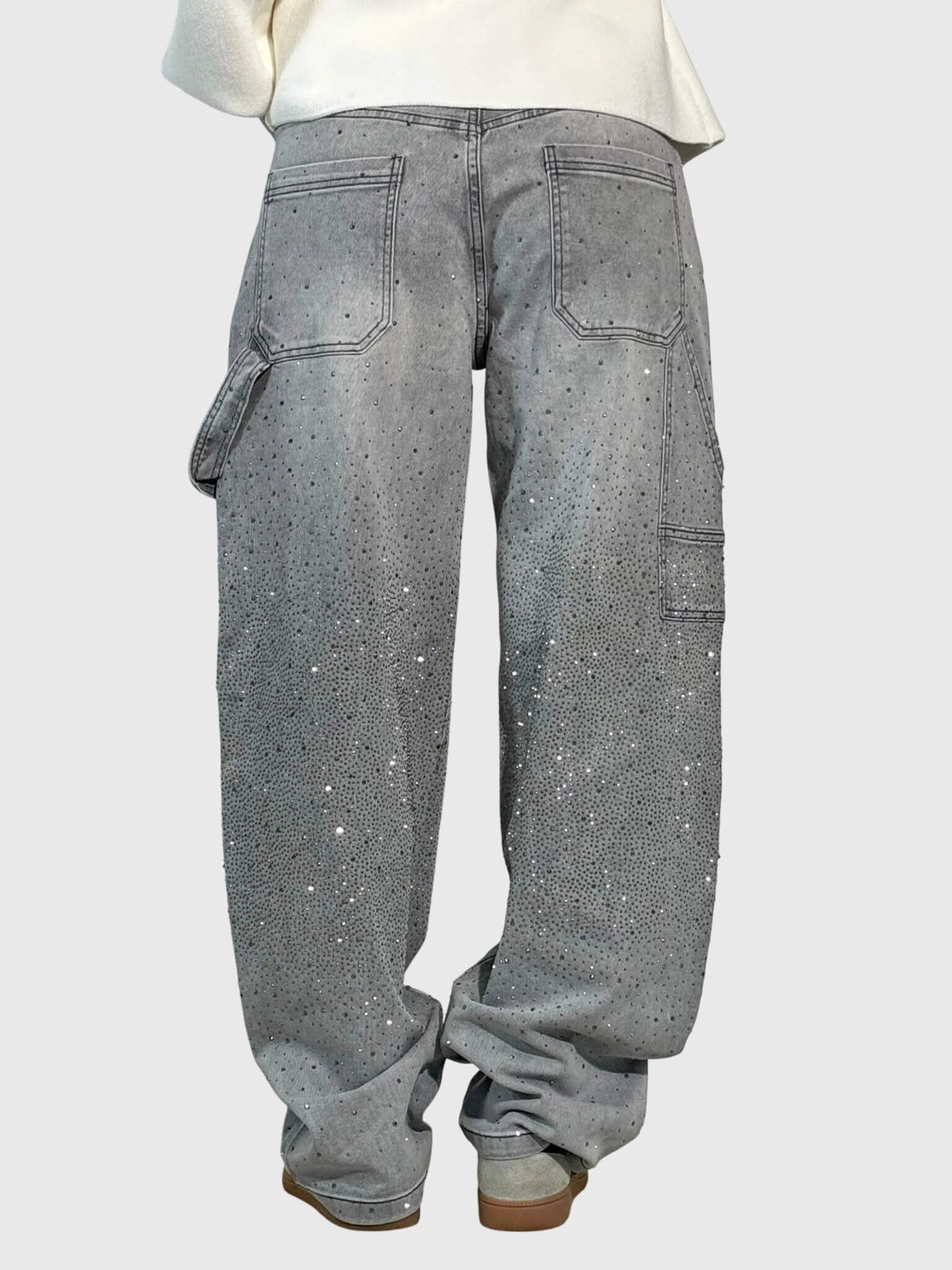 Stella™ | Diamond-Pattern Trousers