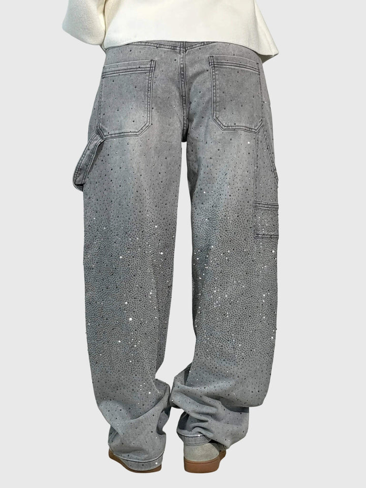 Stella™ | Diamond-Pattern Trousers