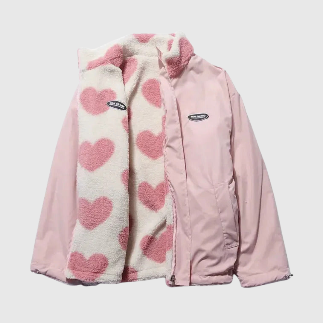 Anne  – Reversible Heart Jacket