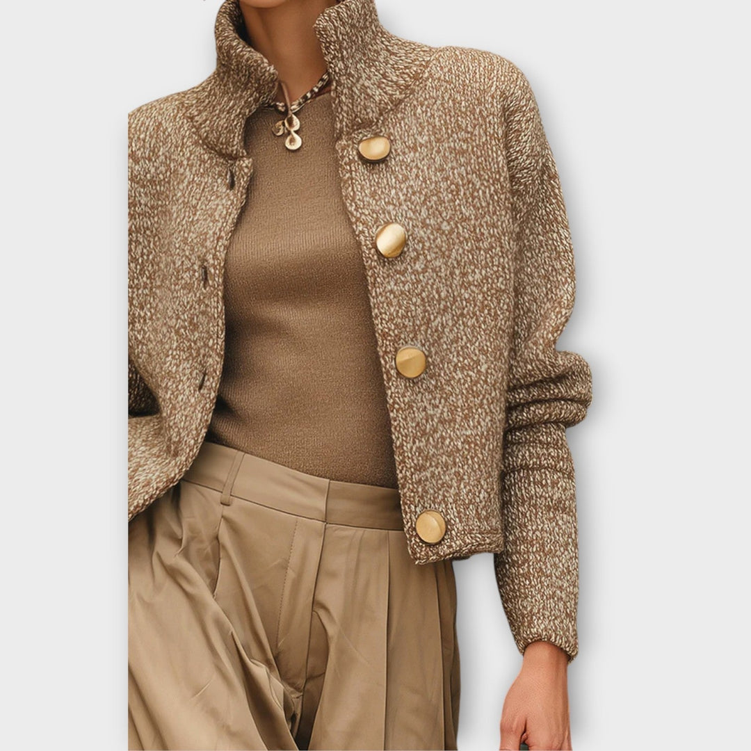 Vivienne | Quiet-Luxury Textured Knit Jacket