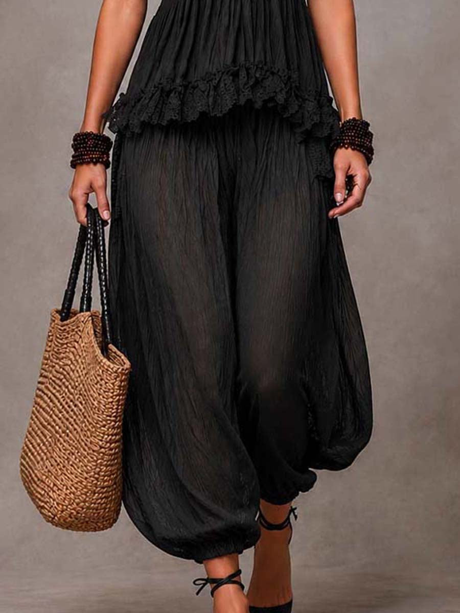 Raven | Bohemian V-Neck Set