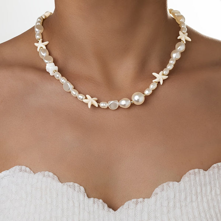 Amira™ | Coastal Pearl Necklace