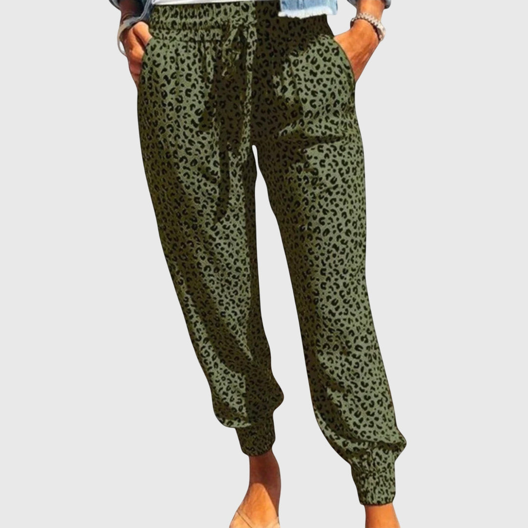 Feli™ | Leopard Wide-Leg Trousers
