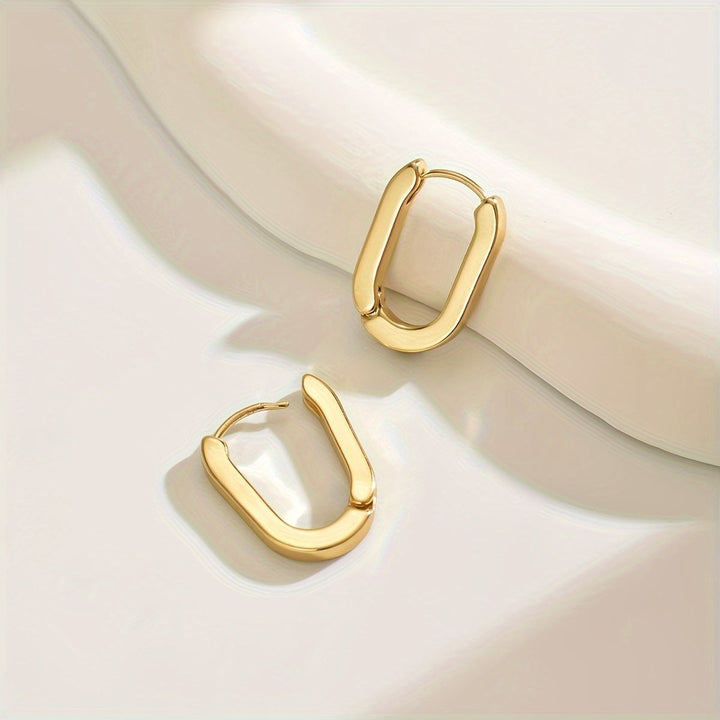 Thalia™ | Geometric Hoop Earrings
