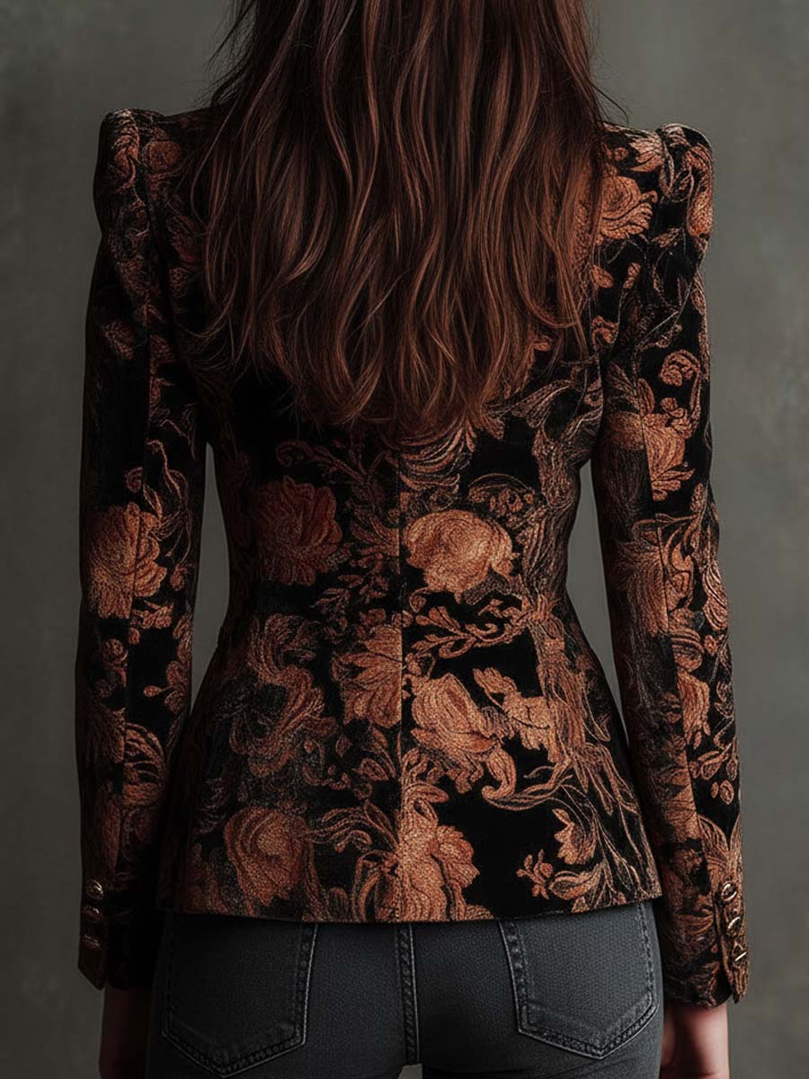 Bronwen | Floral Tailored Blazer
