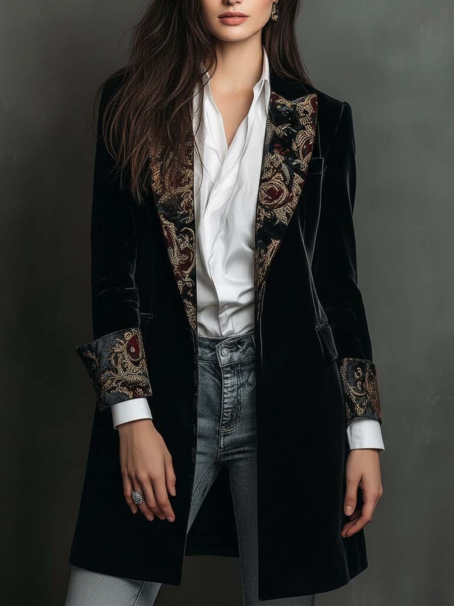 Regina | Baroque Slim-Fit Blazer