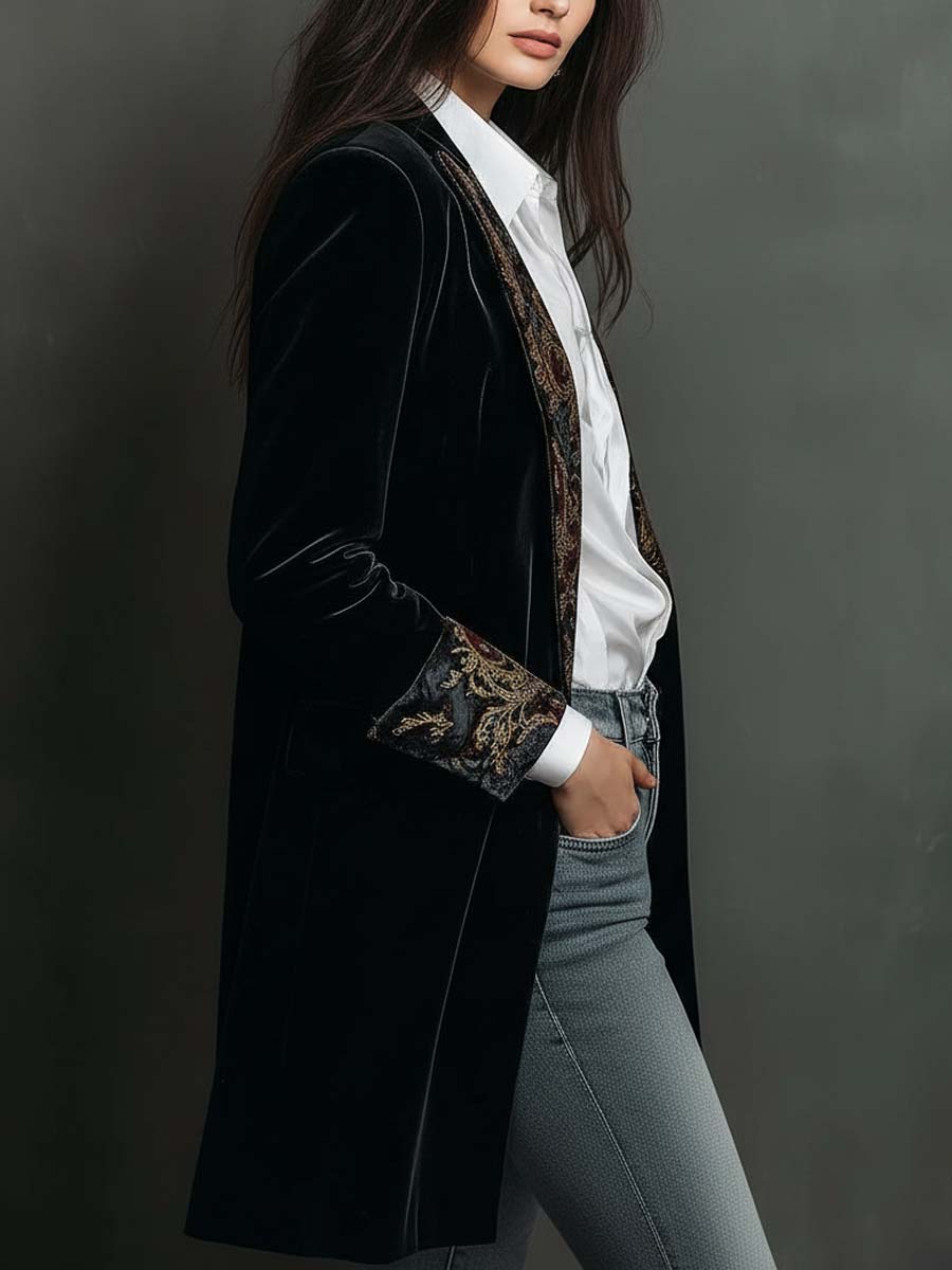 Regina | Baroque Slim-Fit Blazer