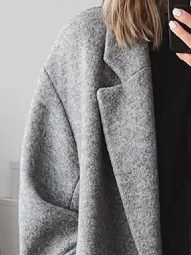 Daphira | Oversized Wool-Blend Coat