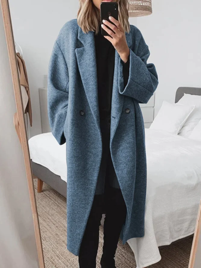 Daphira | Oversized Wool-Blend Coat