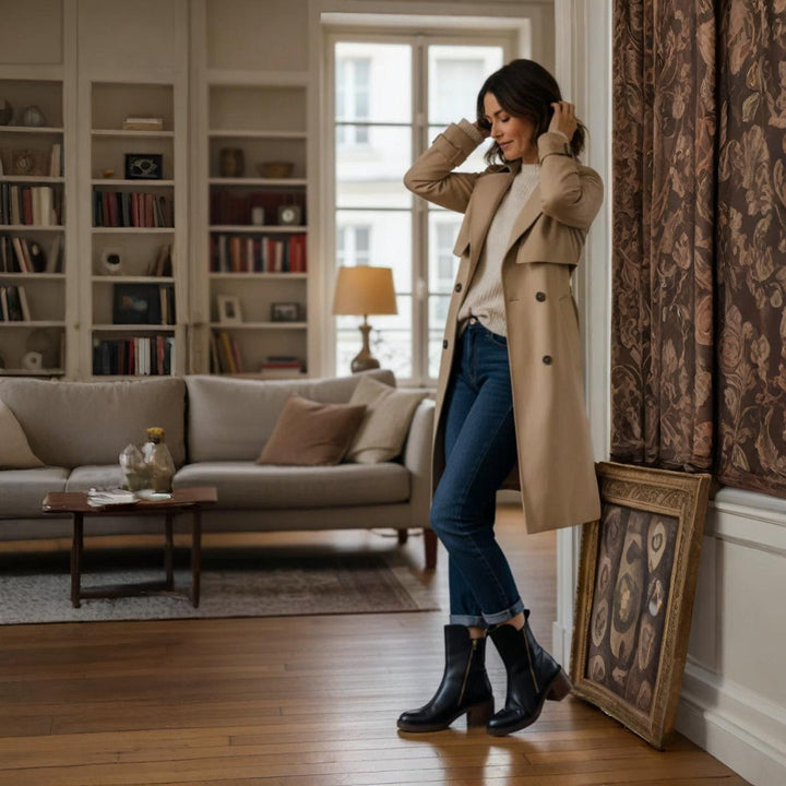 Martina™ | Leather Ankle Boots