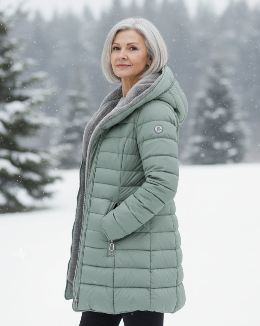 Amy - Puffer Jacket with Warm Lining