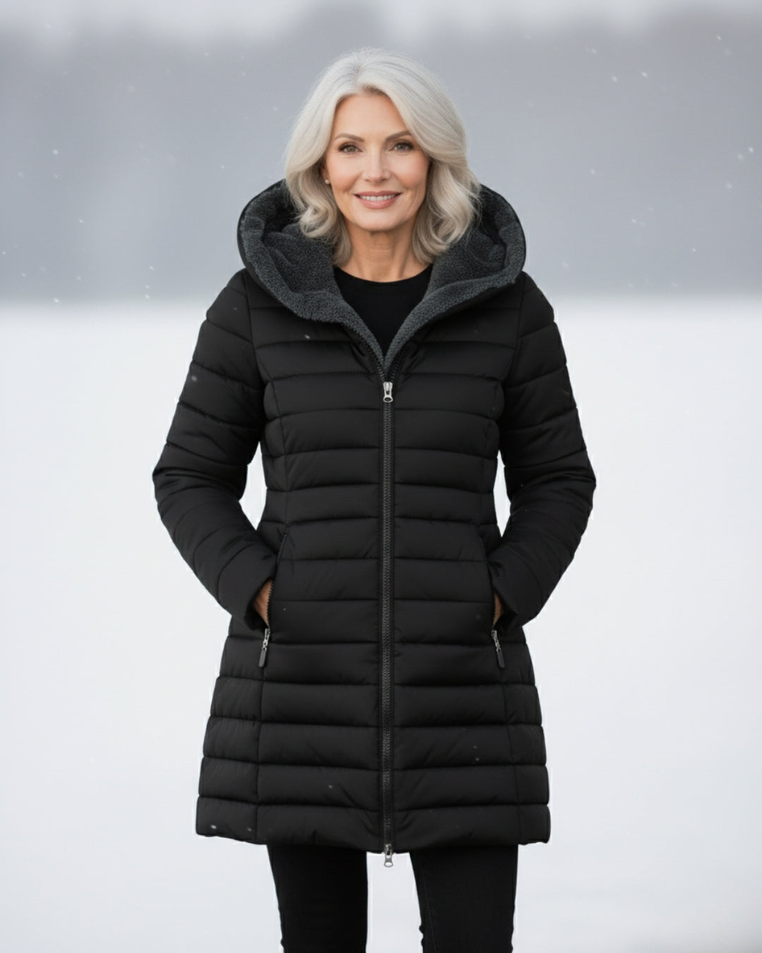 Clair | Fleece-Lined Puffer Jacket