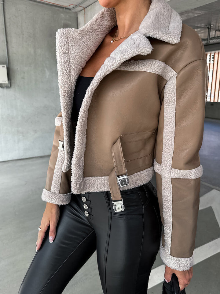 Juno | Faux Leather Jacket