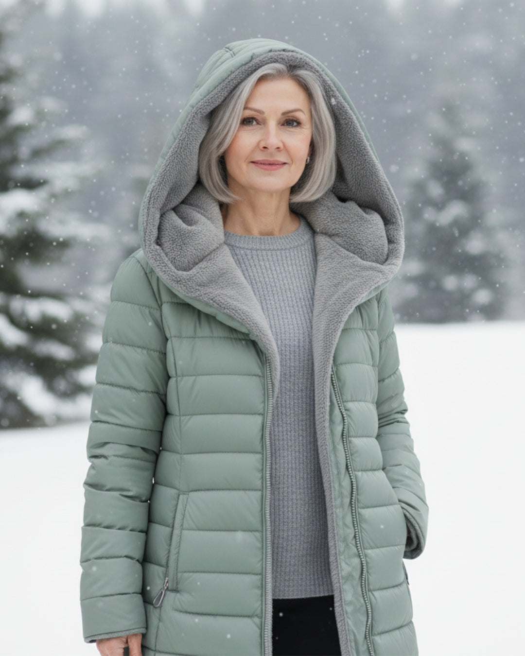 Amy - Puffer Jacket with Warm Lining