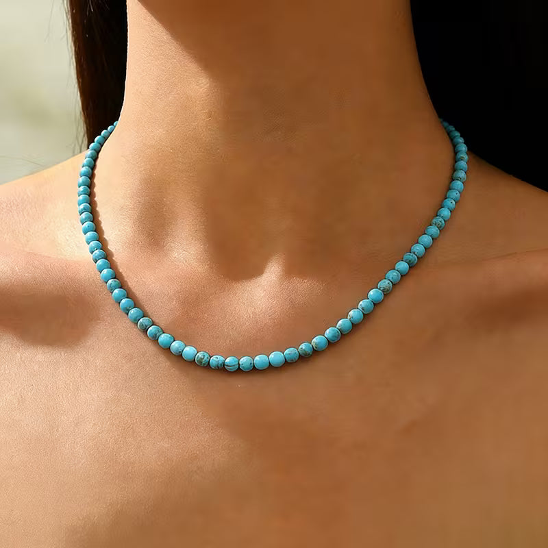Wren™ | Turquoise Bead Necklace