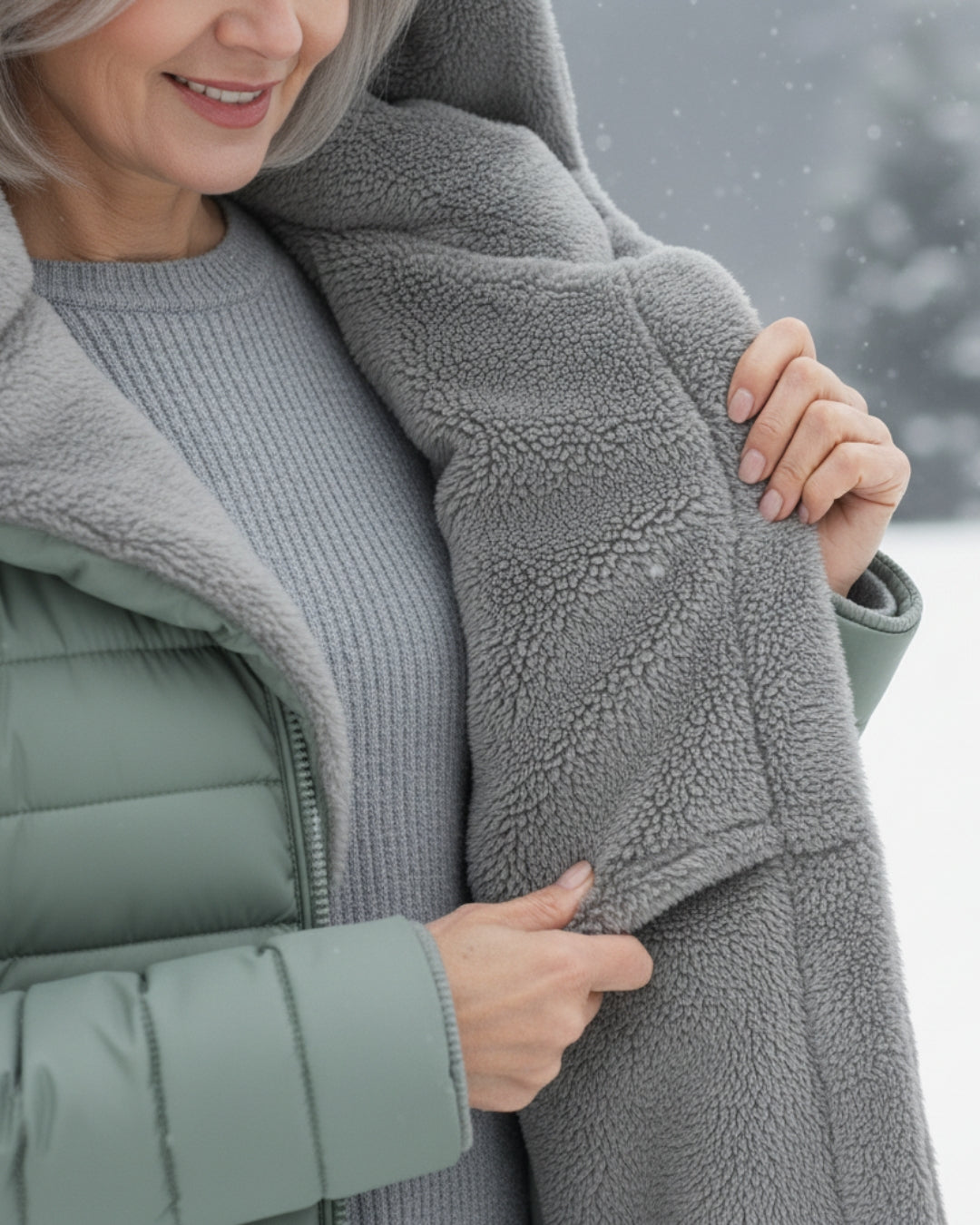 Amy - Puffer Jacket with Warm Lining