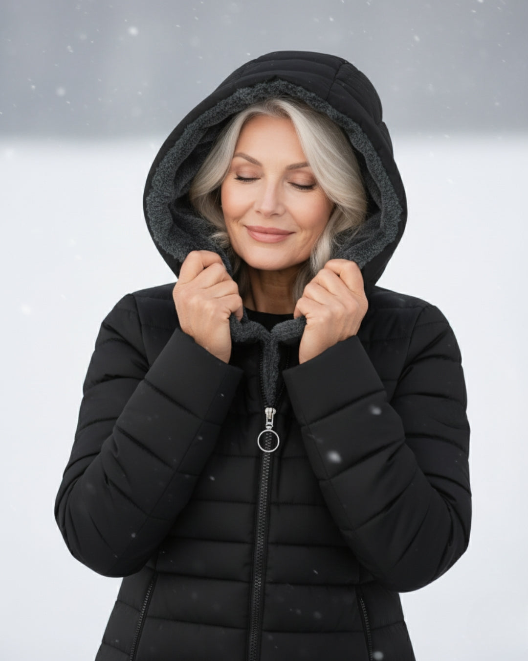 Clair | Fleece-Lined Puffer Jacket