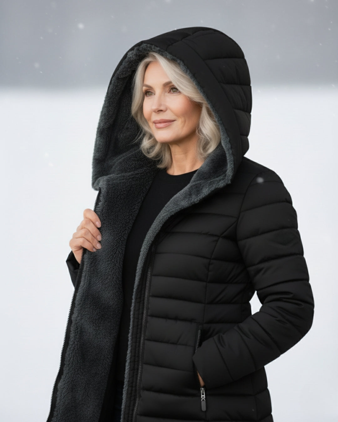 Clair | Fleece-Lined Puffer Jacket
