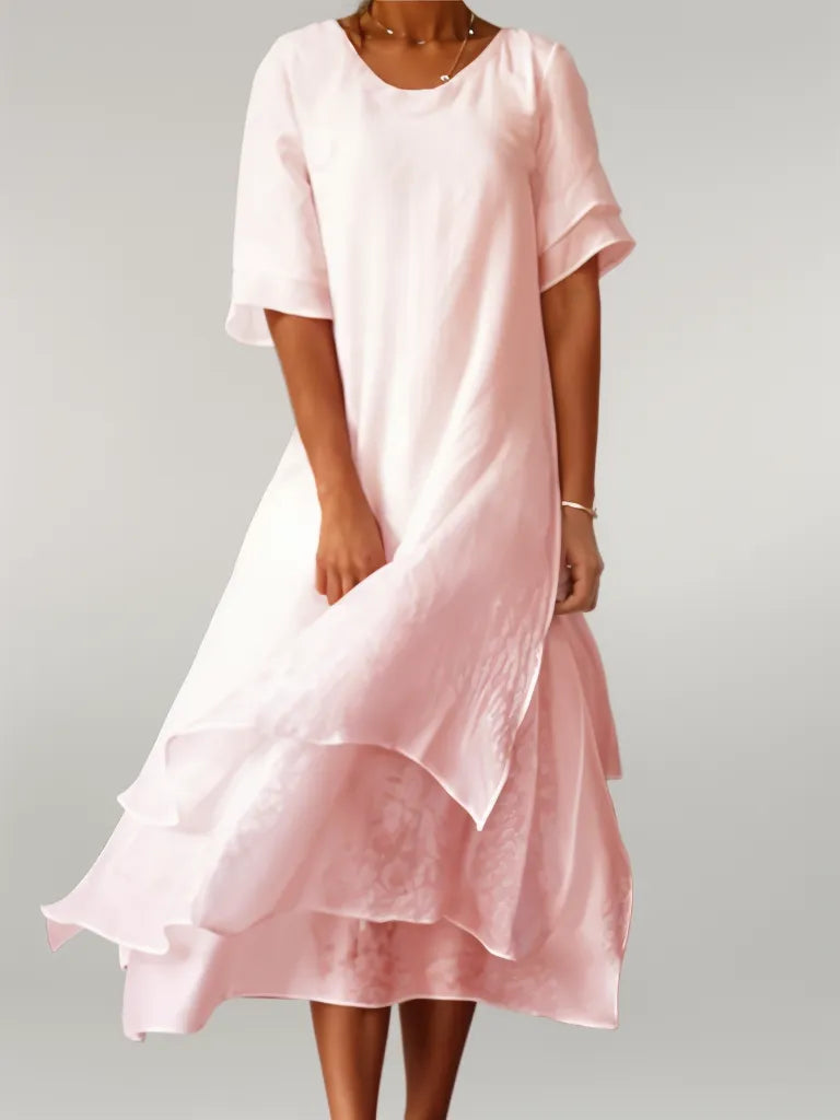 ELOISE | Elegant Cotton Maxi Dress
