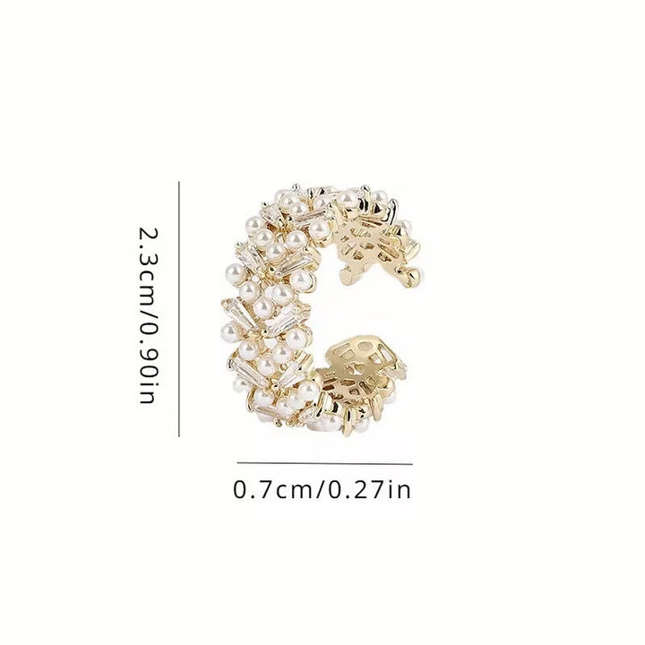 Quinn™ | Pearl Leaf Ring
