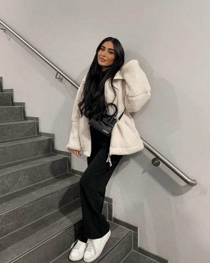Araminta | Warm Teddy Winter Jacket