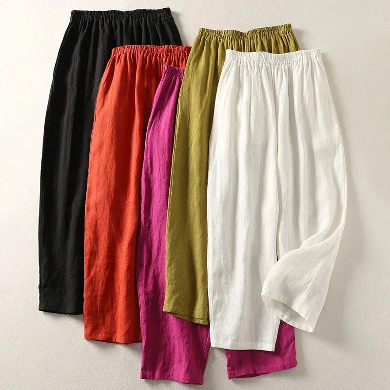 Karina™ Pack of 5 Lightweight Linen Trousers
