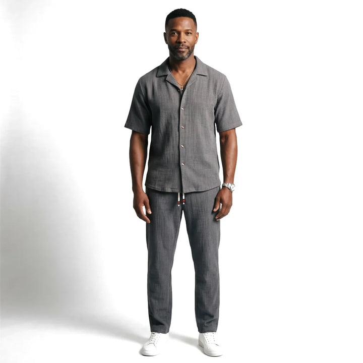 Kaelis™ | Men's Linen Shirt Set