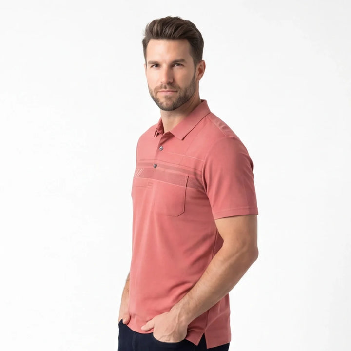 Michael™ | Men's Striped Polo Shirt