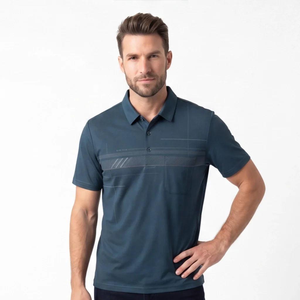 Michael™ | Men's Striped Polo Shirt