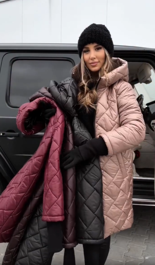 Bogna | Quilted Hooded Winter Coat