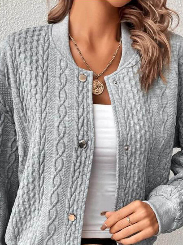 Colette | Jacquard Jacket with a Relaxed Fit