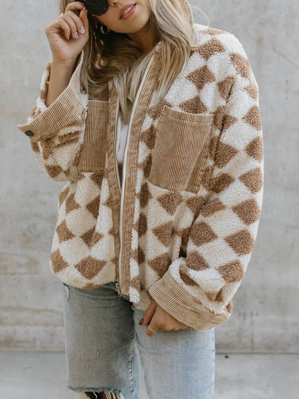 Robyn | Fleece Zip Jacket