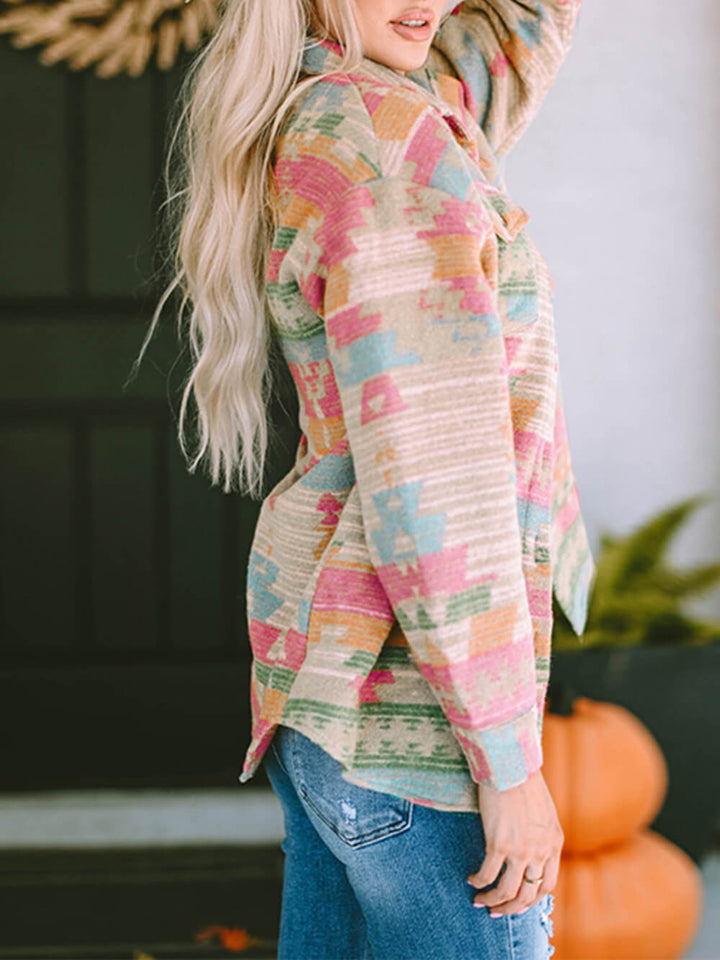 Sable | Oversized Checked Jacket