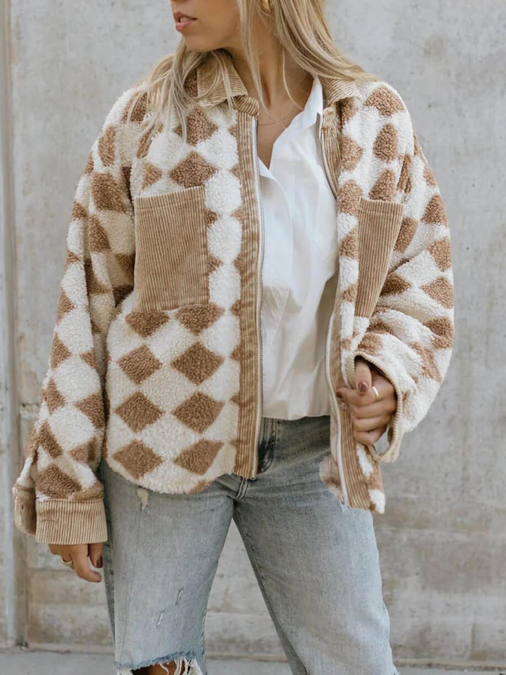 Robyn | Fleece Zip Jacket