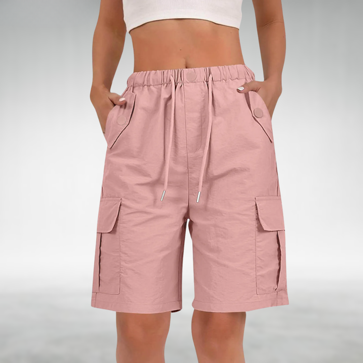 Leanna™ | Comfort Stretch Cargo Shorts