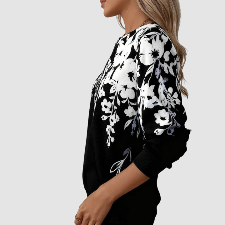 Jillanna Half Zip Sweatshirt