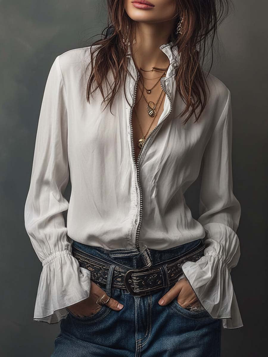 Erica | Long Velvet Vintage Jacket
