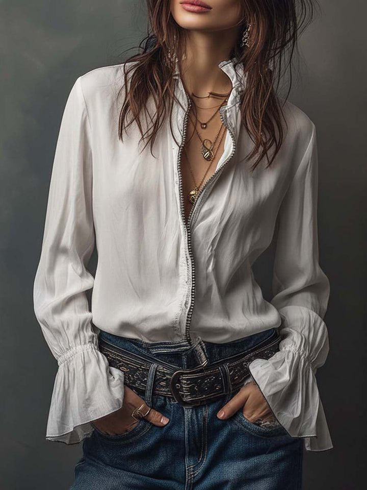 Erica | Long Velvet Vintage Jacket