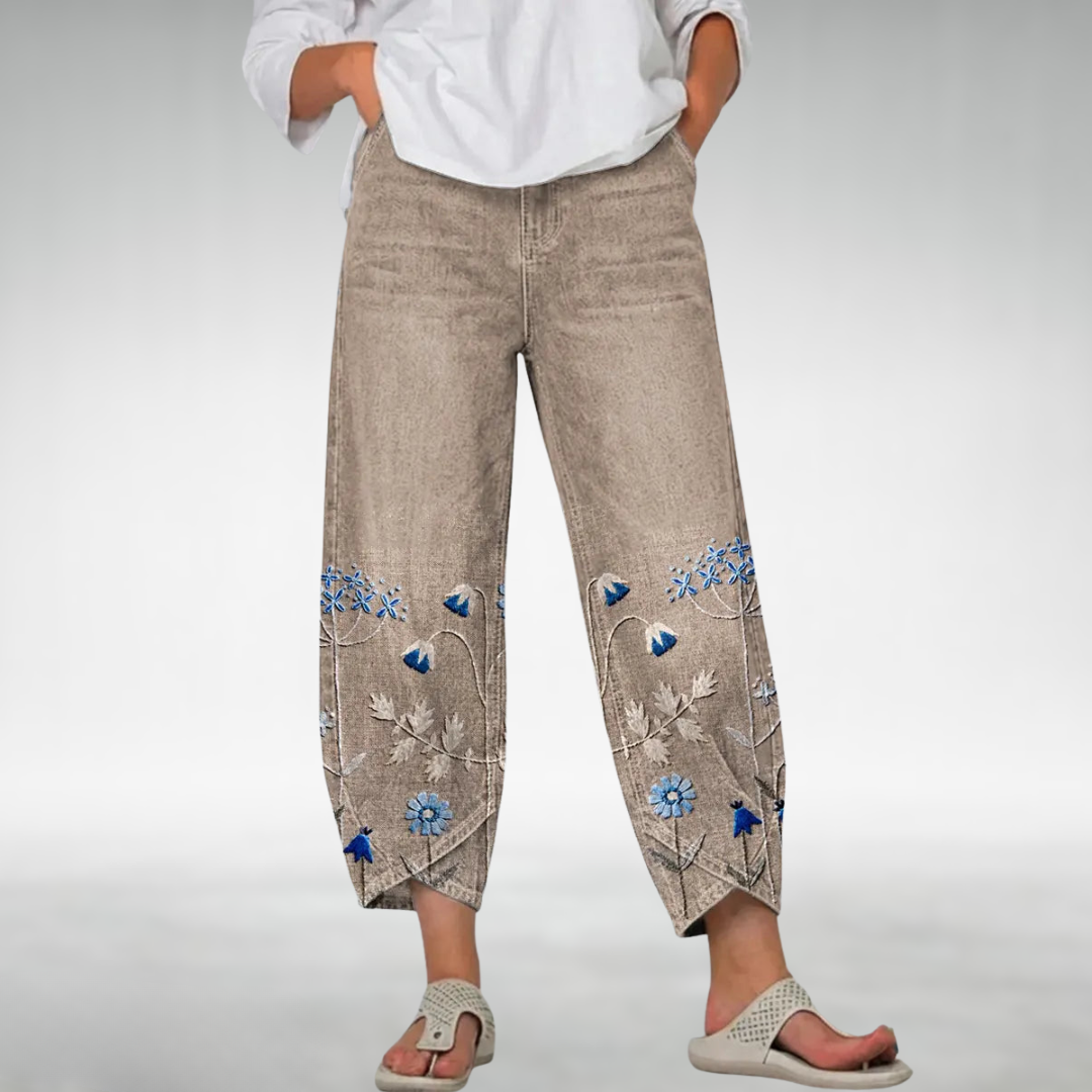 Everlee™ | Floral Comfort Trousers