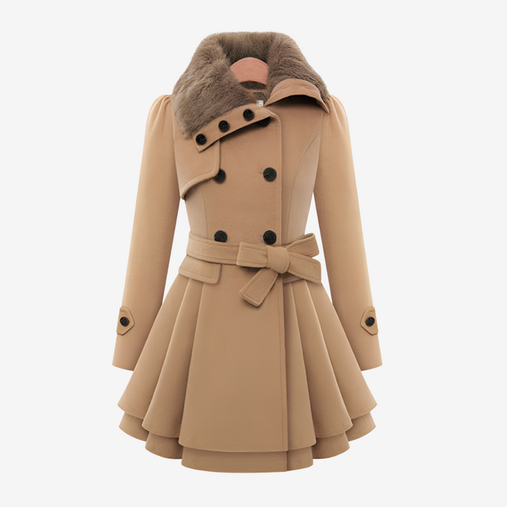 Christina - Faux Fur Coat