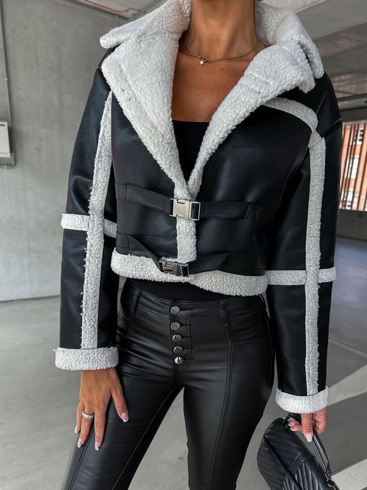 Juno | Faux Leather Jacket