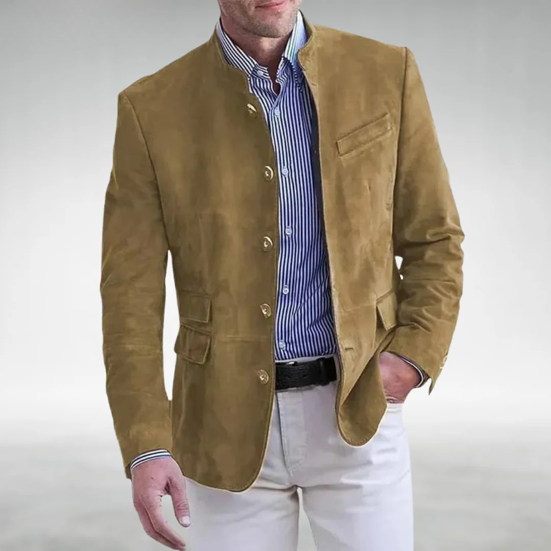 Xavier™ | Suede Leather Jacket