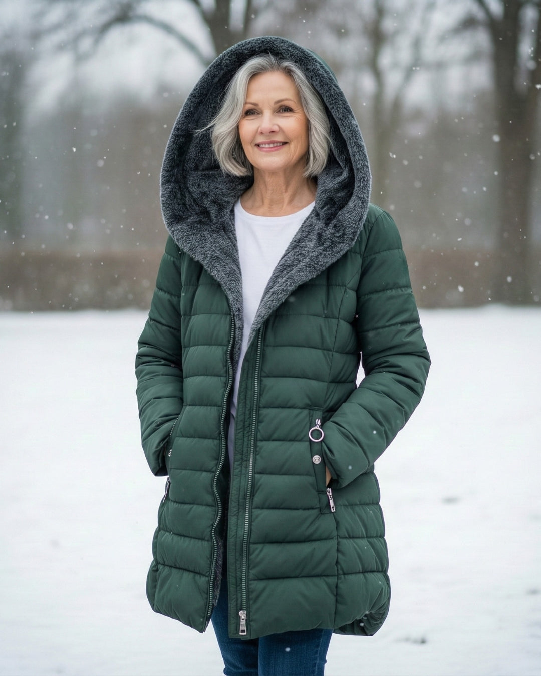 Harriet | Fleece-Lined Puffer Coat