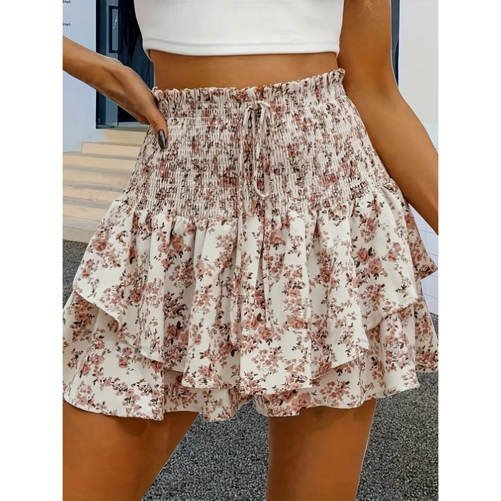 Luningning™ | Shirred Layered Skort
