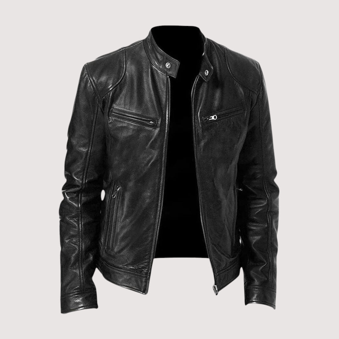 Valentin™ | Elegant High-end Leather Jacket