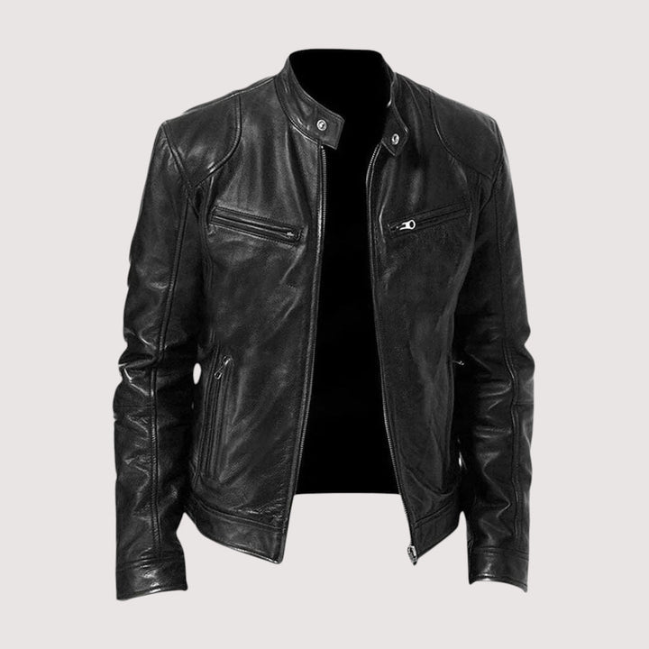 Valentin™ | Elegant High-end Leather Jacket