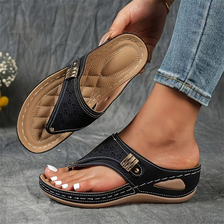Eliza™ | Supportive Wedge Sandals