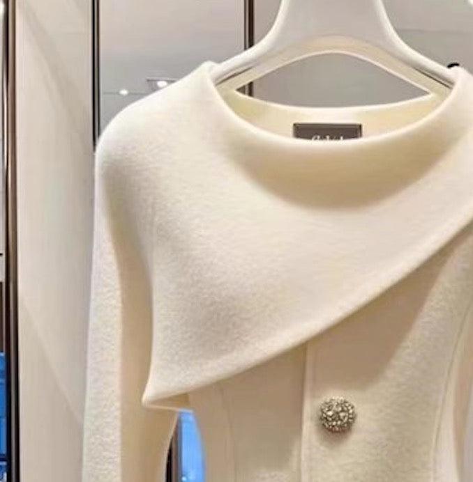 Lola™ | Asymmetrical Button Blazer