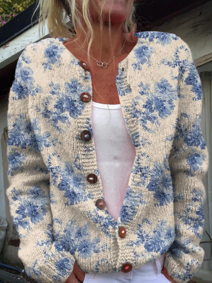 Daysie | Vintage Print Cardigan