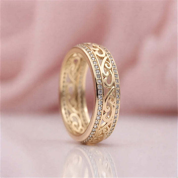 Orla™ | Gold Twisted Ring
